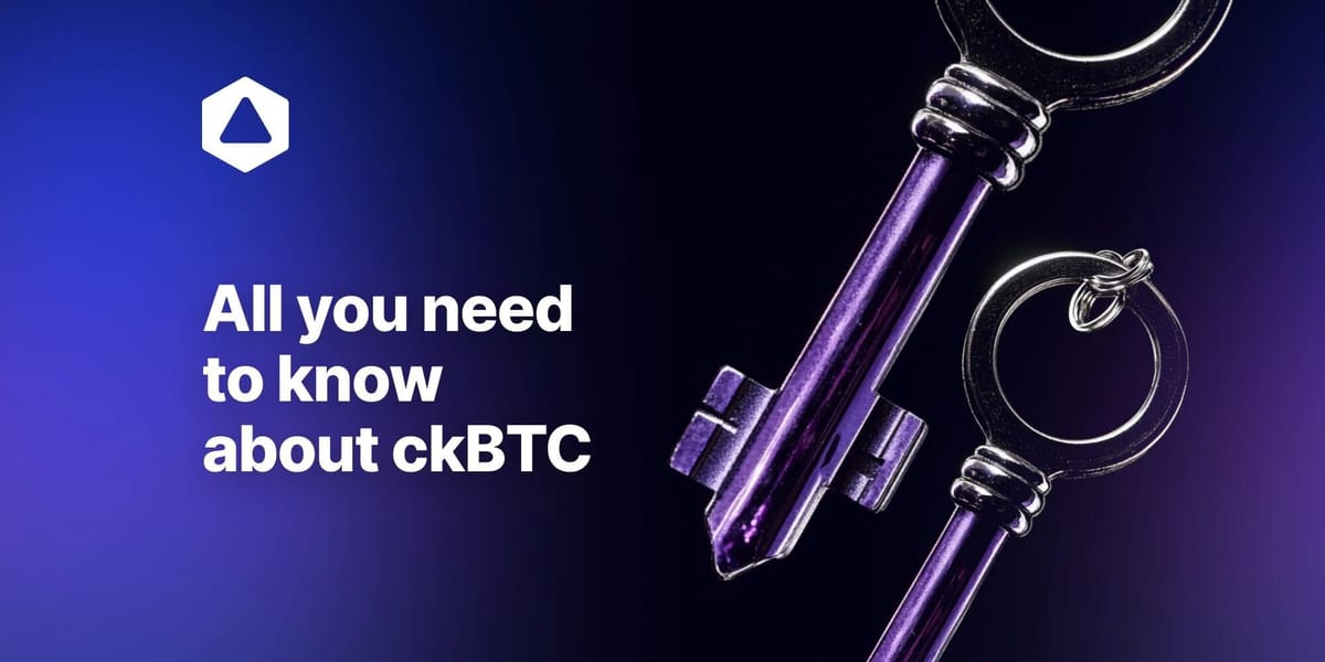 All You Need to Know About ckBTC