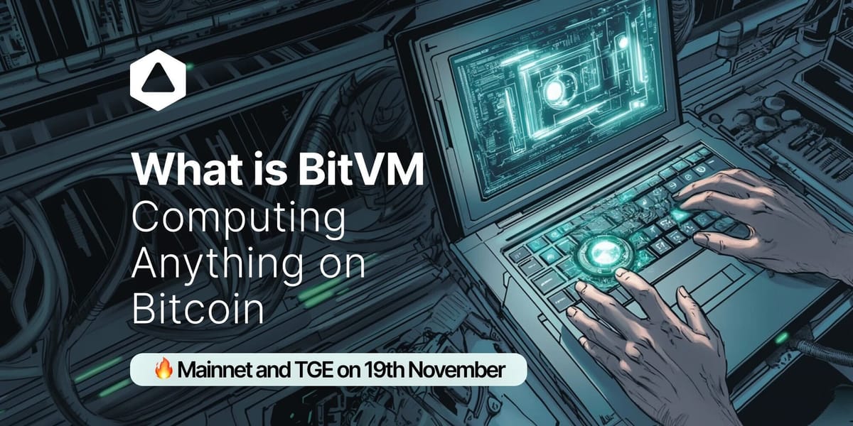 What is BitVM: 'Computing Anything on Bitcoin'