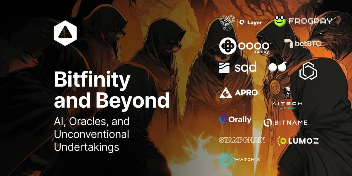 Bitfinity and Beyond: AI, Oracles, and Unconventional Undertakings